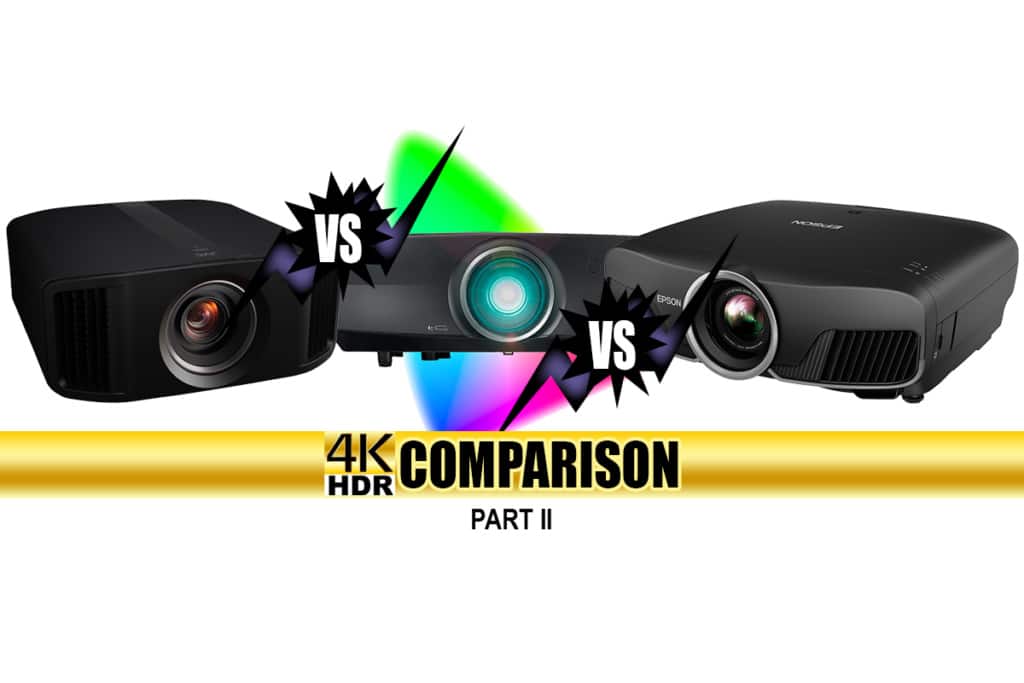 DLA-NX7 vs Pro Cinema 6050UB vs Theo-Z65 - Part II