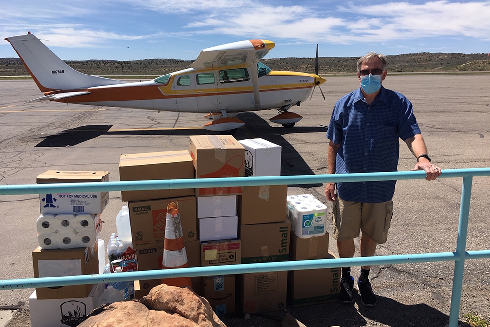 Navajo Nation Angel Flight West Mission - Jerry Bollinger