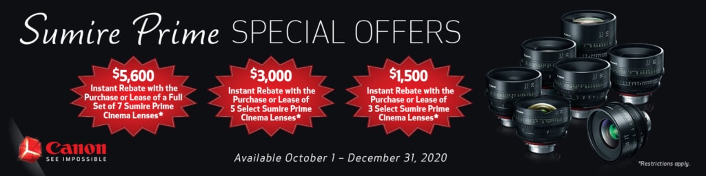 Sumire Prime Special Offers. Available October 1 - December 31, 2020.